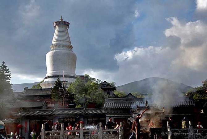 五台山塔院寺景