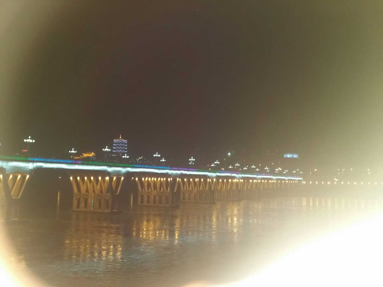 汉江大桥-夜影