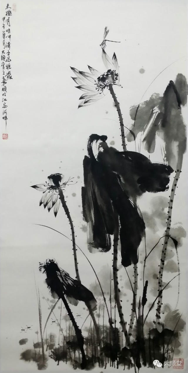 荷，霍嘉顺老师的作品