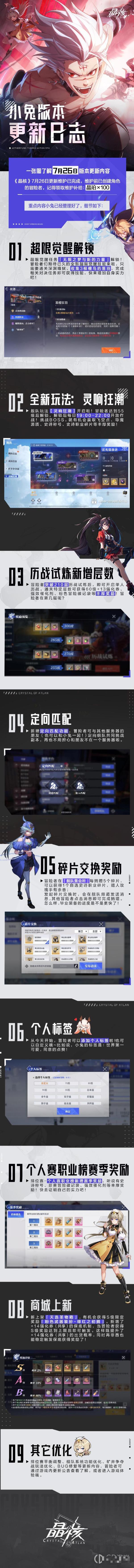 《晶核》CoA更新内容7.26版