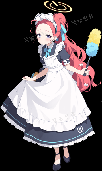《蔚蓝档案》柚子女仆介绍