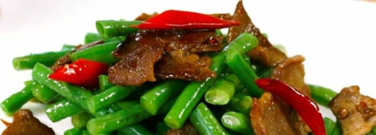 豆角炒肉片怎么炒嫩又好吃