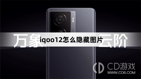 iqoo12隐藏图片方法