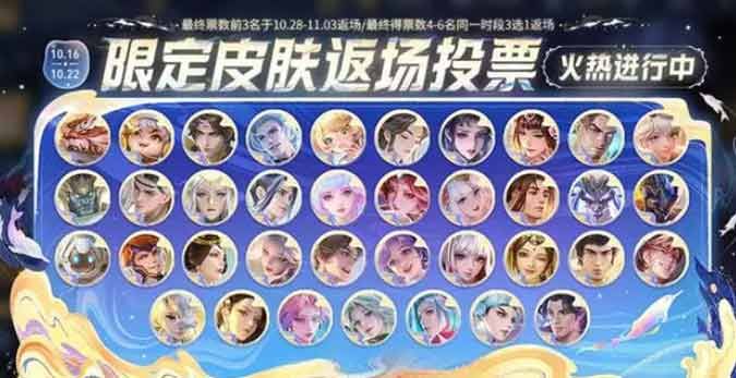 王者荣耀八周年限时免费皮肤名单详情