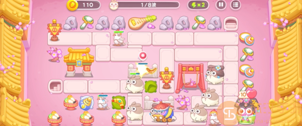 保卫萝卜4秋妃传第87关最新攻略