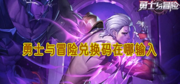 勇士与冒险兑换码在哪输入详情