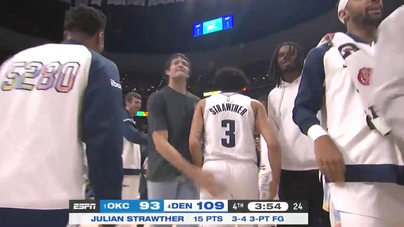 杀死比赛？奇兵斯特劳瑟再轰三分！15分生涯新高！