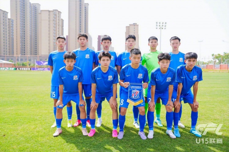 青少年精英联赛（U15组）预赛第五轮 上海申花5-0深圳新鹏城