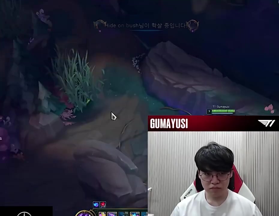Guma看Faker劫1V2反杀两人：哇哦是大相赫吗？真厉害啊