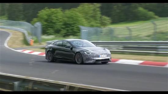 2026款特斯拉Model S Plaid现身纽北赛道