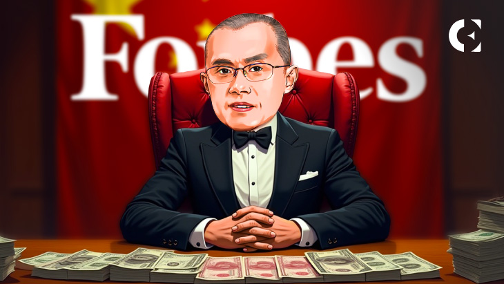 前币安CEO "CZ" 重登福布斯中国首富宝座