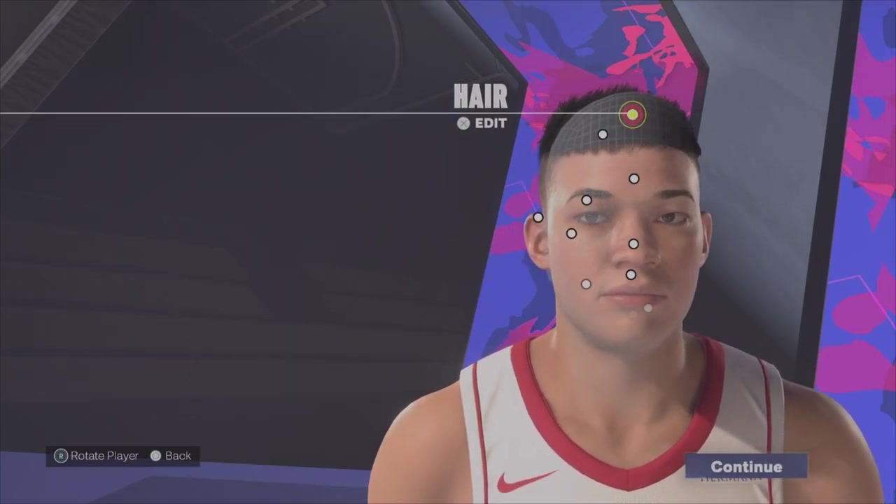吧友们打个分！网友在NBA 2k25里制作杨瀚森形象 身披火箭球衣