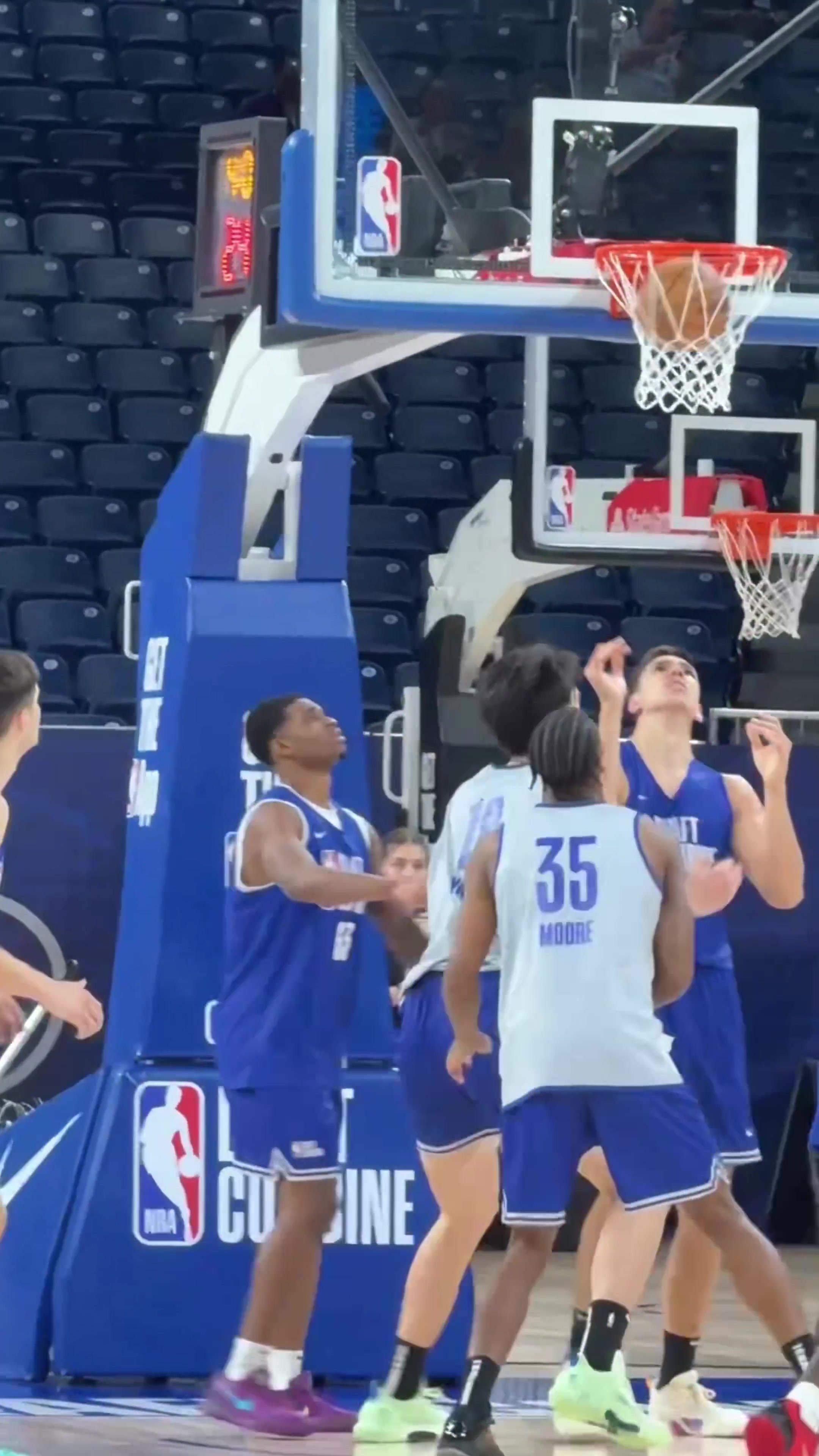 NBA官方账号晒瀚森集锦：你们见过多少如此灵活的大个 拭目以待