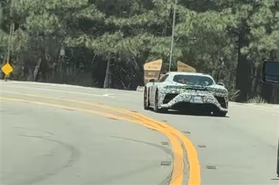对标奔驰AMG GT Lexus LFR车型路试谍照曝光