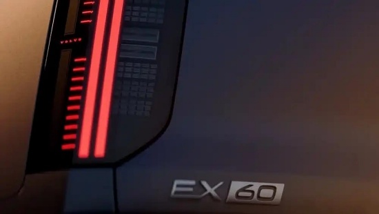 沃尔沃EX60预告图发布 将于2026年上市
