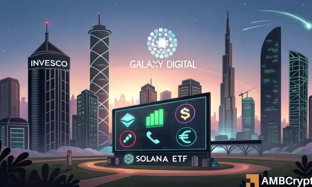 Invesco和Galaxy加入Solana ETF争夺战——9家发行方正竞逐SEC批准！