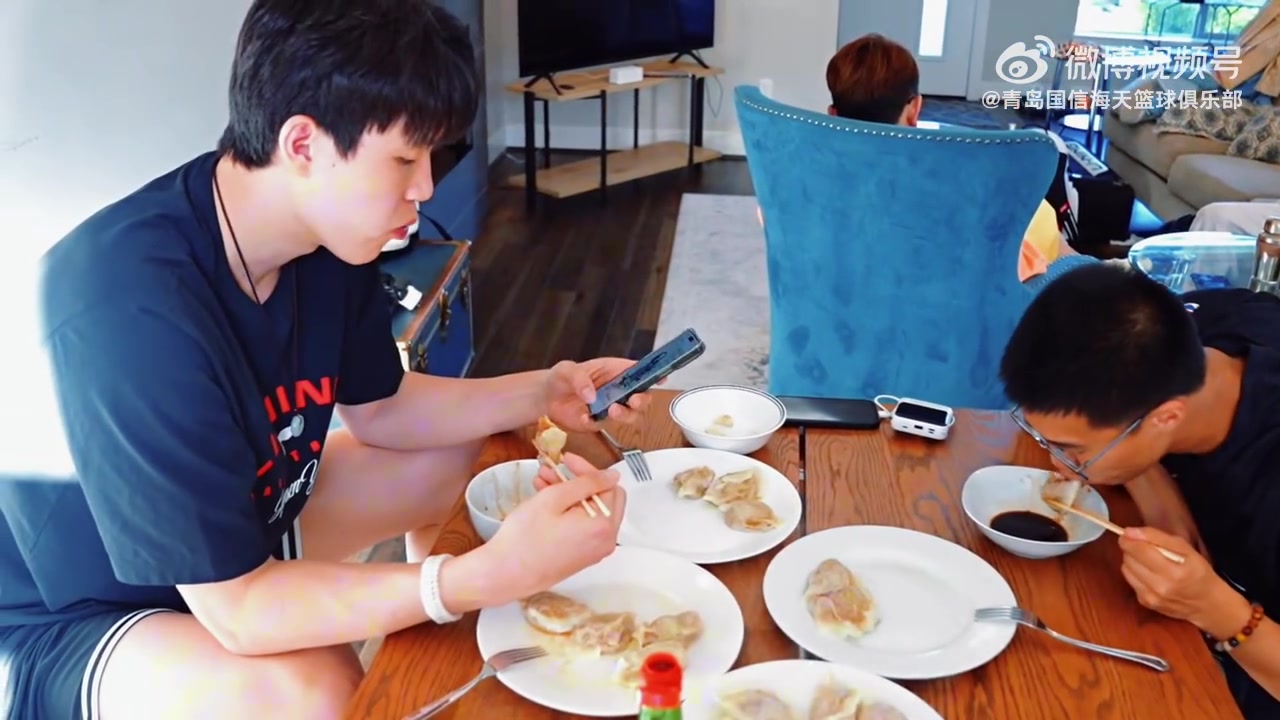 瀚森赴美日记 | 7月1日 杨妈妈包的水饺很美味！