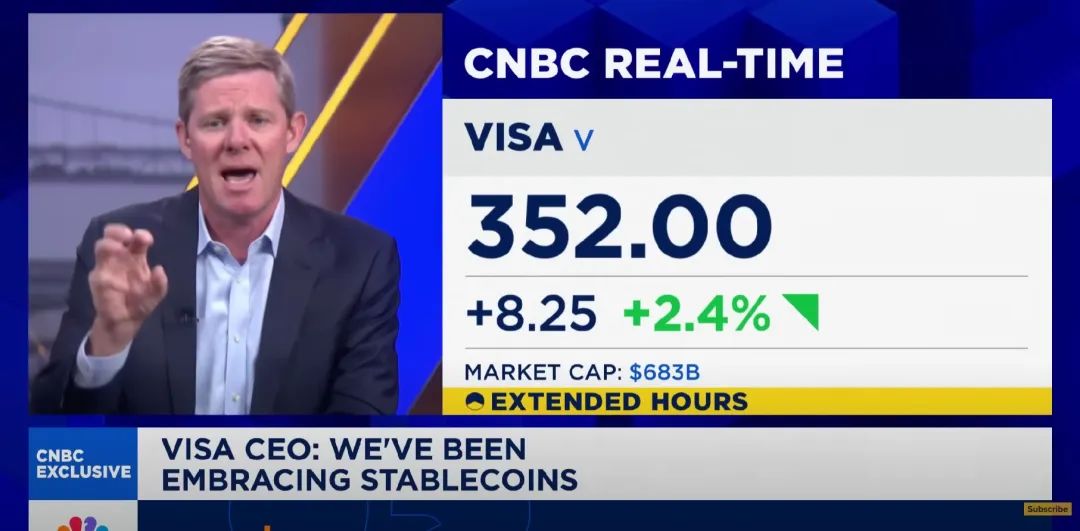 春江水暖鸭先知，Visa对于稳定币下一阶段的理解