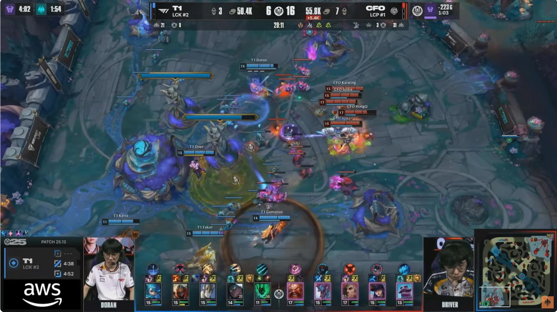 爽飞！中国台湾解说看CFO两胜T1：收下Faker！准备！听牌！！！！