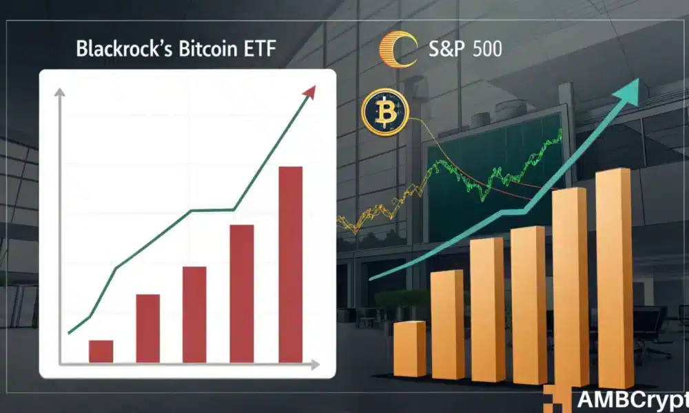 贝莱德的比特币ETF收入刚刚超过了其核心标普500基金