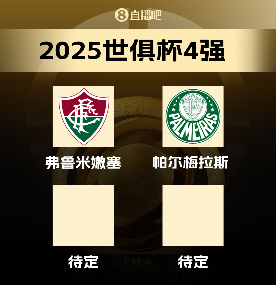 世俱杯四强：弗鲁米嫩塞、切尔西晋级，明日两场大战！