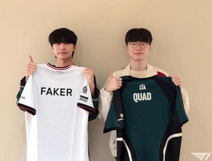 Quad：和Faker换队服是我的荣幸 这是我一生中难忘的一天