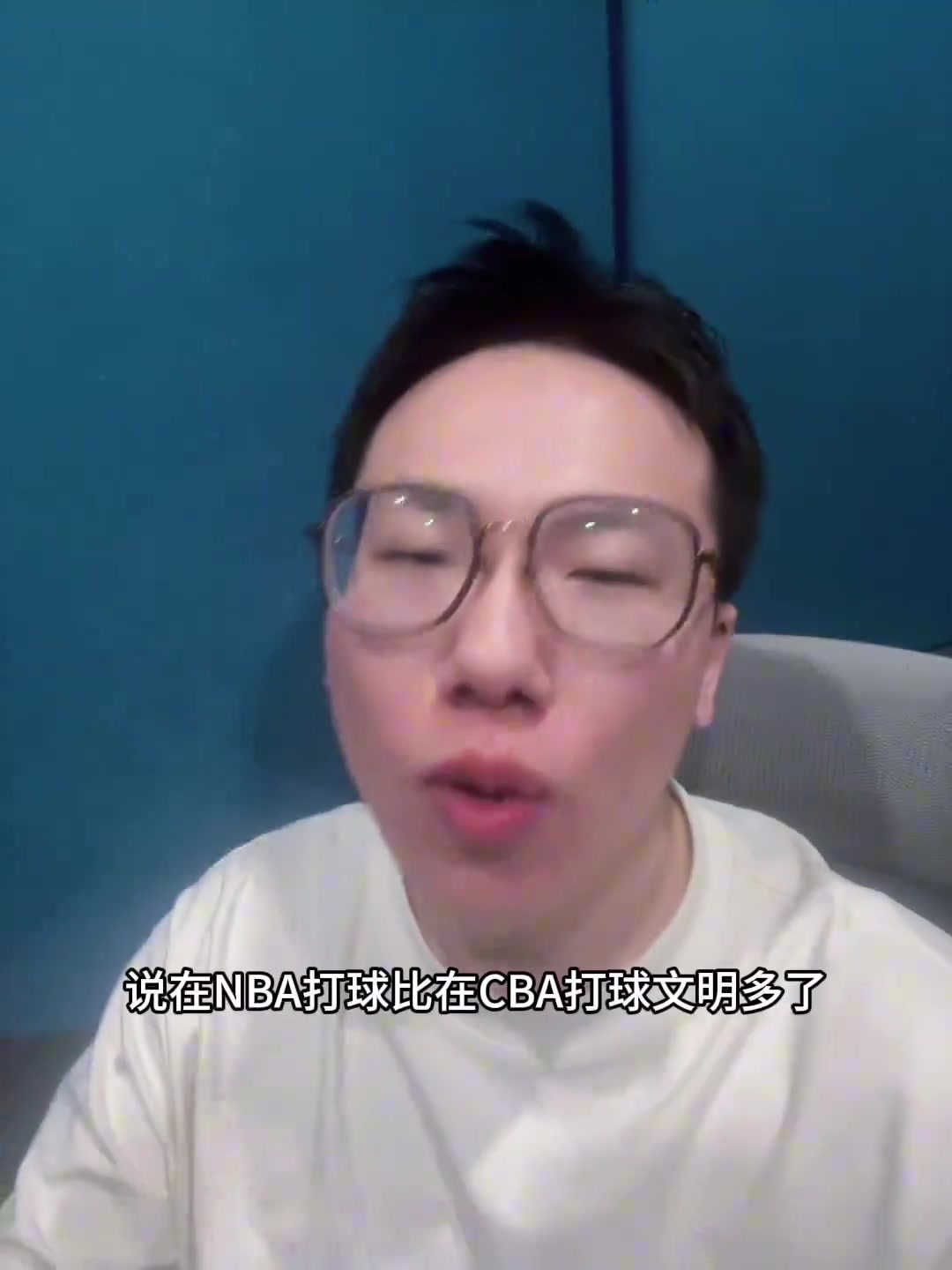 孔祥宇：瀚森今天回答问题很不错 另外CBA的对抗水平那是杠杠的