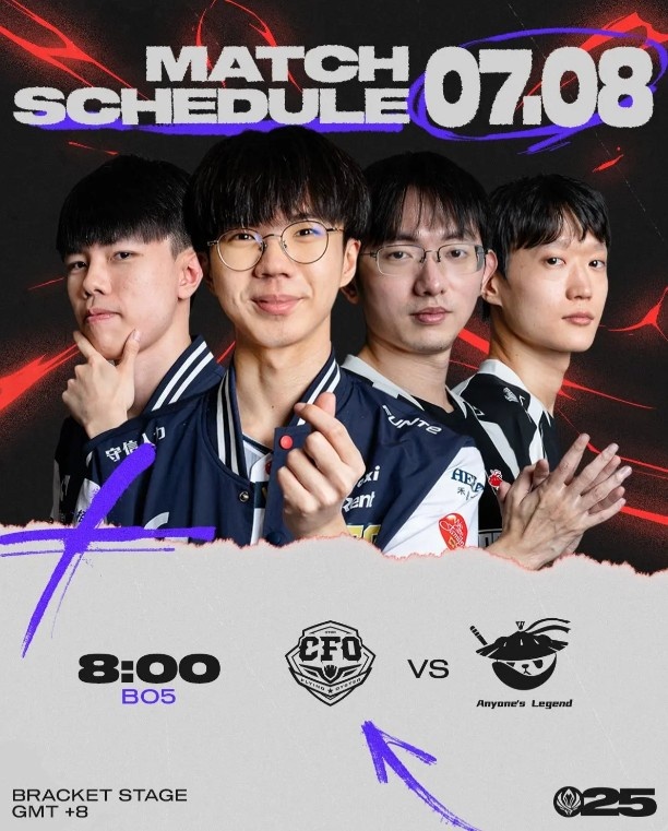 LCP官方海报：LCP和LPL一号种子的对决⚔️ CFO vs AL