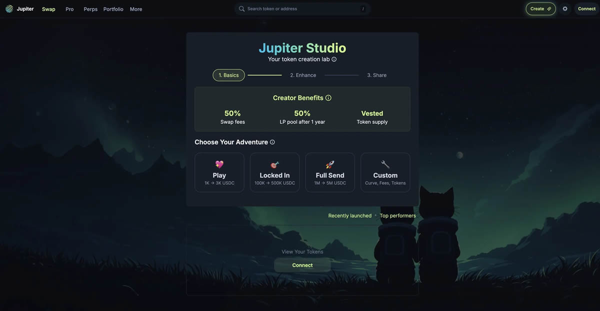 Jupiter Studio打新平台上线，创建代币功能介绍