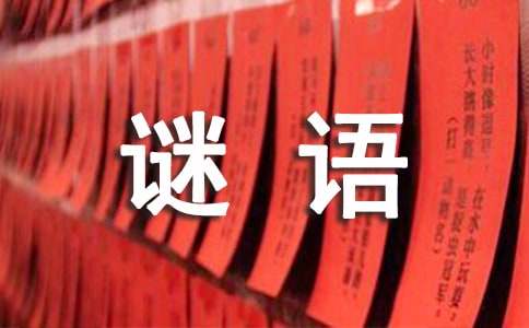 儿童猜谜语