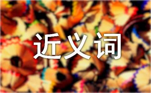 一举两得的近义词