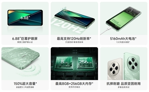 小米手机全球销量最高系列！REDMI 15C入网：百元良心神机