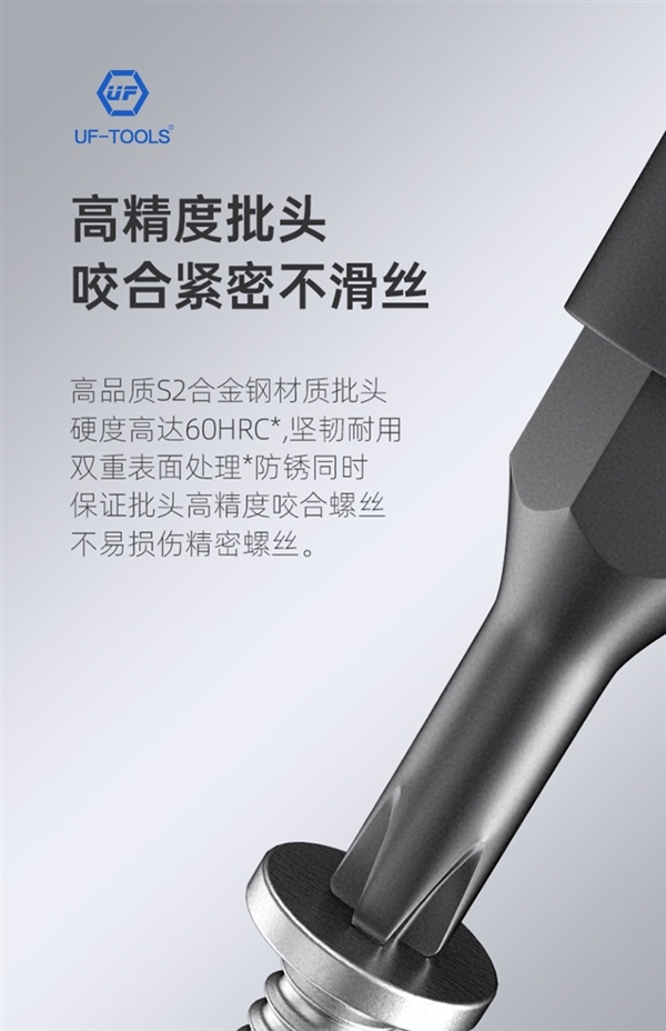 日常维修巨好用！友福工具32合一螺丝刀套装5.7元