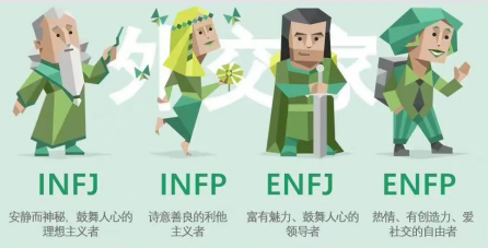 e人指的是外向型人格，即指