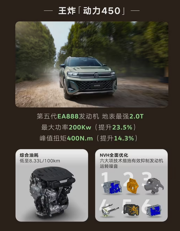 大众旗下最大SUV！全新揽境开启预售全系四驱29.99万起