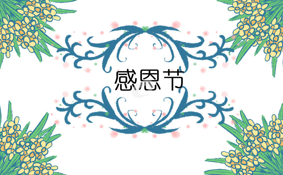 感恩节活动内容方案
