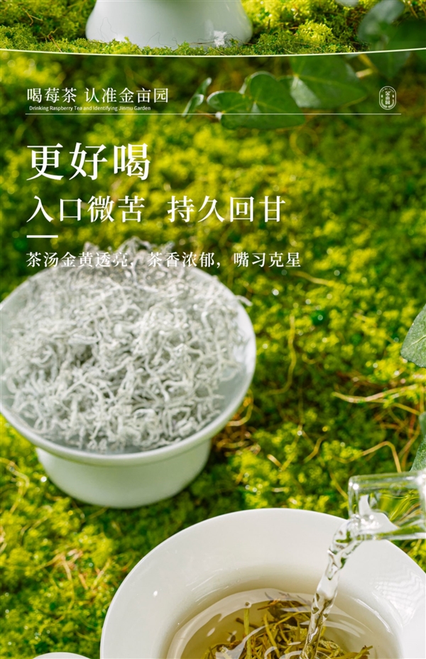 鲜香爽口 持久回甘：张家界芽尖莓茶60克39元大促