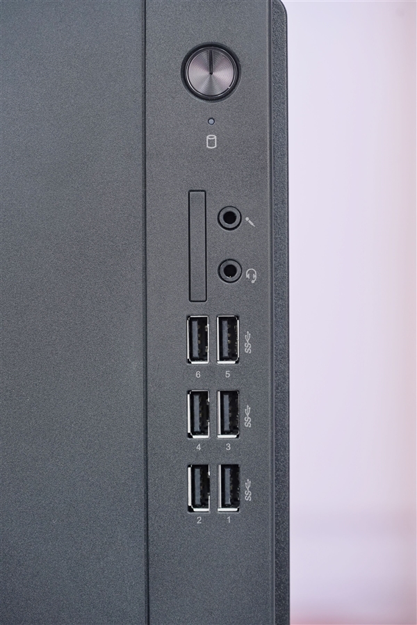 搭载AMD锐龙5 8600G！联想启天M550商用主机图赏