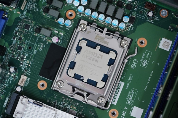 搭载AMD锐龙5 8600G！联想启天M550商用主机图赏