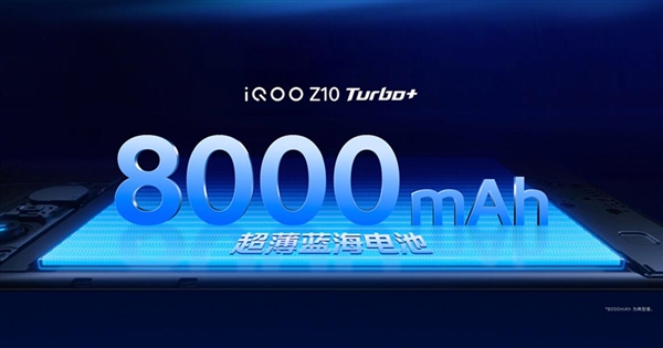 性能最强悍的8000mAh手机！iQOO Z10 Turbo+发布：1869.15元起