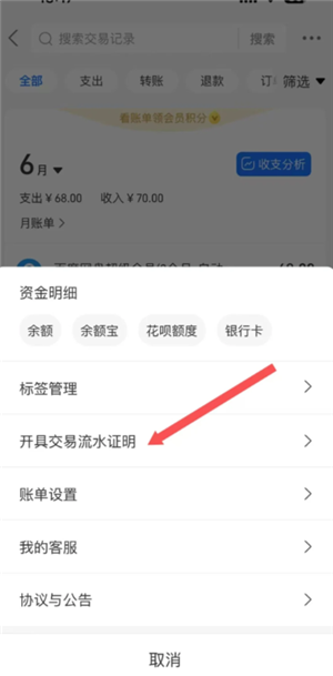 支付宝年度账单怎么导出来？