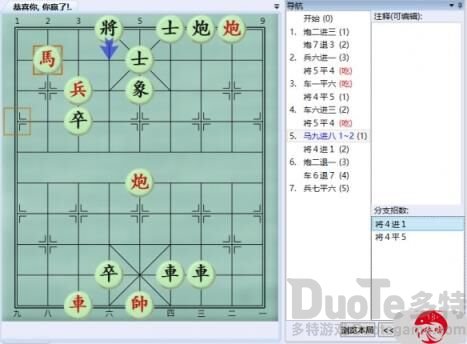 起手局面及分支1