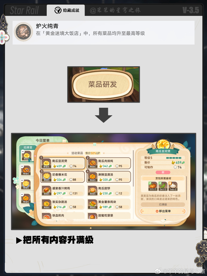 崩坏星穹铁道黄金迷境大饭店成就怎么完成