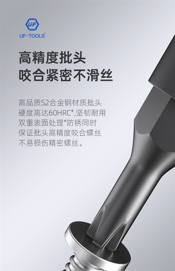 用一次就不亏：友福工具32合一螺丝刀套装5.16元抄底