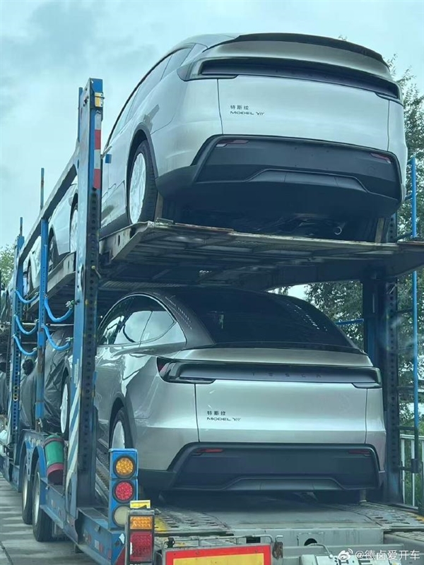 无伪装 特斯拉Model Y L已经开始运输了