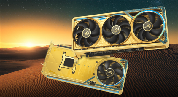身披6.5g真金！华硕ROG Astral RTX 5090 Dhahab标价66000元：发货全球