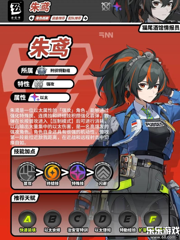 云绝区零朱鸢角色展示