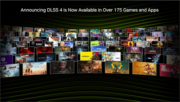NVIDIA科隆游戏展“双线”革命：超175款游戏和应用支持DLSS 4！体验大有不同