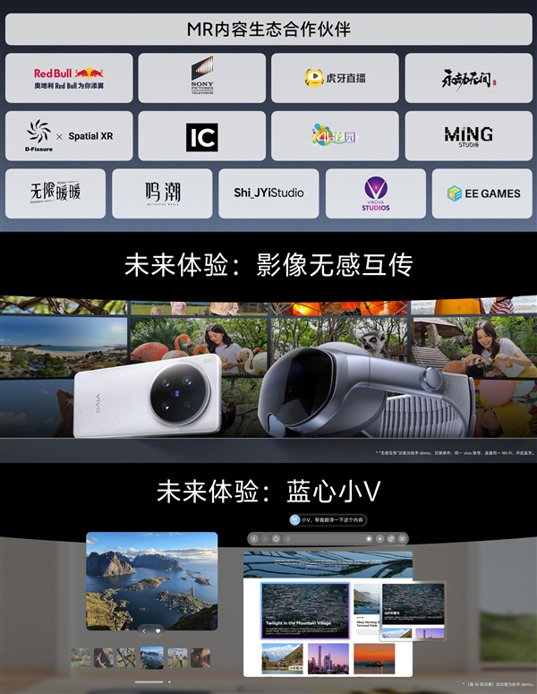 全球最轻的MR头显！vivo Vision探索版发布