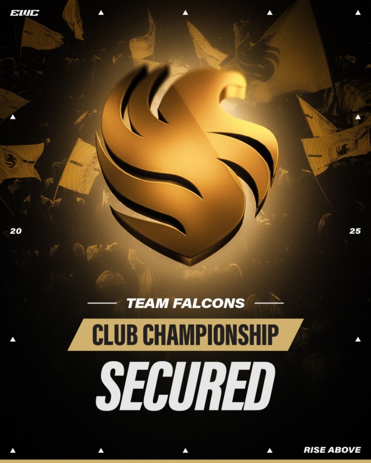 4900积分！Falcons提前锁定EWC电竞世界杯俱乐部锦标赛头名